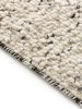 Wool Rug Patch White/Black 160x230 cm