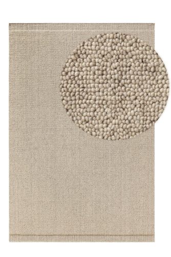 Wool Rug Imke Beige 120x170 cm