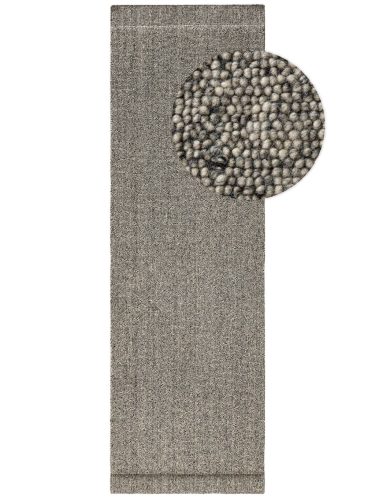 Wool Runner Imke Grey 80x250 cm