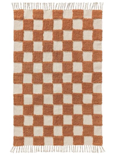 Gyerekszőnyeg Caro Terracotta 15x15 cm Mintadarab