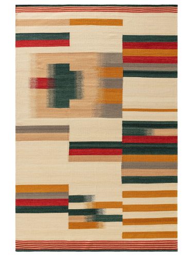 Flat Weave Rug Marya Multicolour 140x200 cm