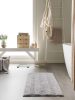 Bath Rug Ilka Light Grey 50x80 cm