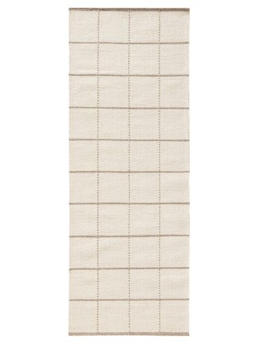 Wool futószőnyeg Gyda Cream 70x200 cm