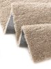 Washable Shaggy Rug Sera Beige 120x170 cm