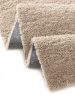 Washable Shaggy Rug Sera Beige 240x340 cm