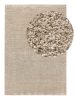 Washable Shaggy Rug Sera Beige 80x150 cm