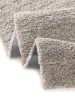 Washable Shaggy Rug Sera Grey 15x15 cm Sample