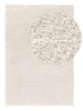 Washable Shaggy Rug Sera Cream 15x15 cm Sample