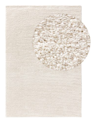 Washable Shaggy Rug Sera Cream 120x170 cm