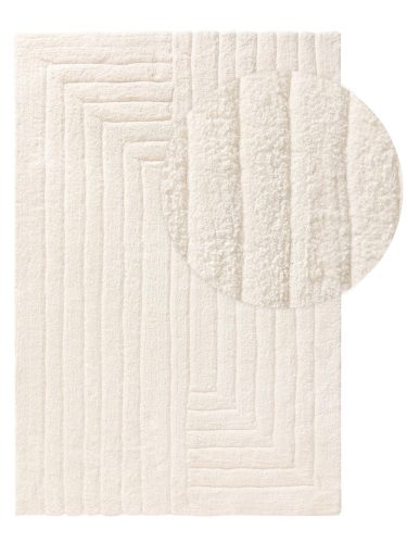 Shaggy rug Emy Cream 160x230 cm