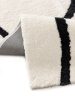 Shaggy rug Lotta Black/White 160x230 cm