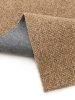 Washable Rug Enzo Light Brown 15x15 cm Sample