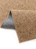 Washable Rug Enzo Light Brown 80x240 cm