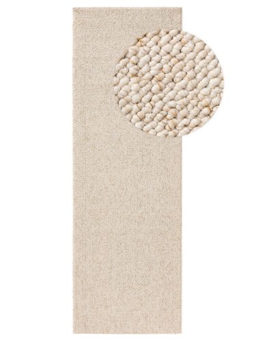 Washable Rug Enzo Cream 80x240 cm