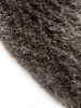 Shaggy rug Ricky Charcoal 15x15 cm Sample