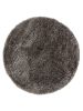 Shaggy Round Rug Ricky Charcoal ø 80 cm round