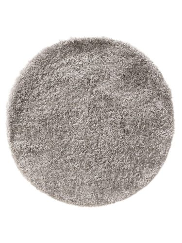 Shaggy Round Rug Ricky Grey ø 120 cm round