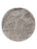 Shaggy Round Rug Ricky Grey ø 80 cm round