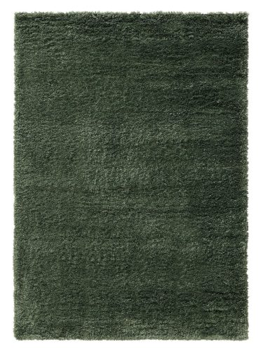 Shaggy rug Ricky Green 15x15 cm Sample