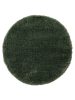 Shaggy Round Rug Ricky Green ø 120 cm round