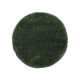 Shaggy Round Rug Ricky Green ø 120 cm round