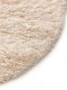 Shaggy Round Rug Ricky Cream ø 120 cm round