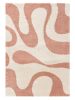 Shaggy rug Louise Rose 120x170 cm