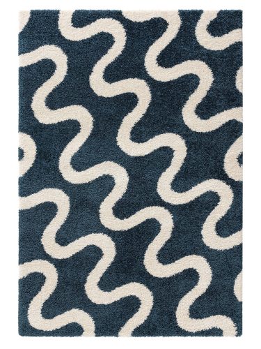 Shaggy rug Louise Blue 120x170 cm