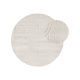 In- & Outdoor Round Rug Mars Cream ø 160 cm round