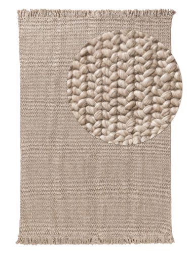 Wool Rug Velma Beige 120x170 cm