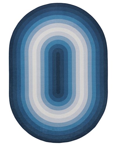 Flat Weave Rug Anko Blue 140x200 cm