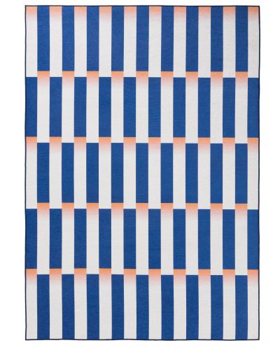 Flat Weave Rug Rory Blue 160x230 cm