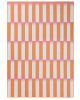 Flat Weave Rug Rory Orange 15x15 cm Sample