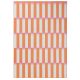 Flat Weave Rug Rory Orange 15x15 cm Sample