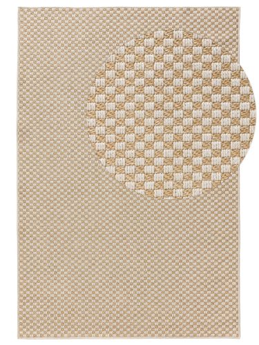 In- & Outdoor Rug Taissa Cream/Beige 77x150 cm