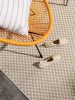 In- & Outdoor Rug Taissa Cream/Grey 15x15 cm Sample