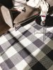 Cotton Rug Lucy Black/White 120x170 cm