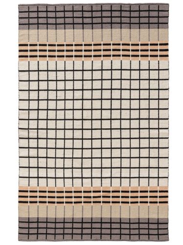 Cotton Rug Leander Grey/White 160x230 cm