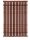 Cotton Rug Leander Brown 80x150 cm