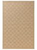 In- & Outdoor Rug Como Light Brown 15x15 cm Sample