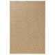 In- & Outdoor Rug Como Light Brown 15x15 cm Sample