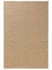 In- & Outdoor Rug Como Light Brown 120x170 cm