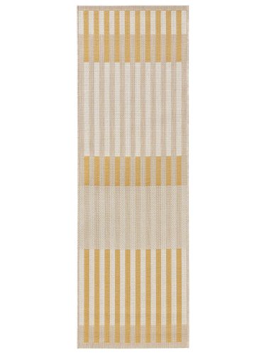 In- & Outdoor Runner Vega Beige/Yellow 70x200 cm