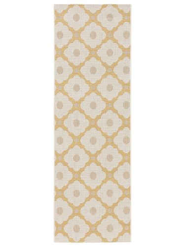 In- & Outdoor Runner Vega Beige/Yellow 70x200 cm