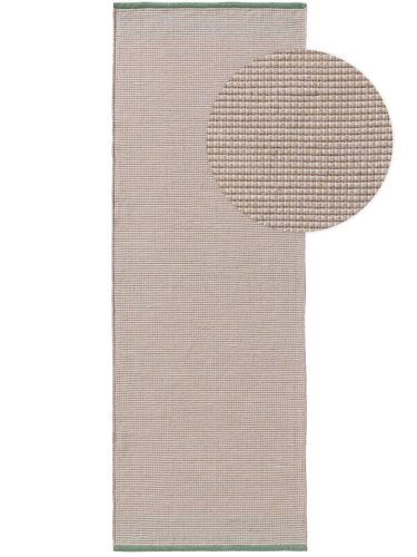 Síkszövött szőnyeg Fion Beige/Green 70x200 cm