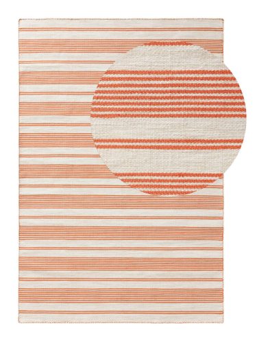 In- & Outdoor Rug Rida Beige/Orange 15x15 cm Sample