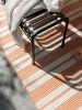 In- & Outdoor Rug Rida Beige/Orange 15x15 cm Sample