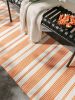 In- & Outdoor Runner Rida Beige/Orange 80x250 cm