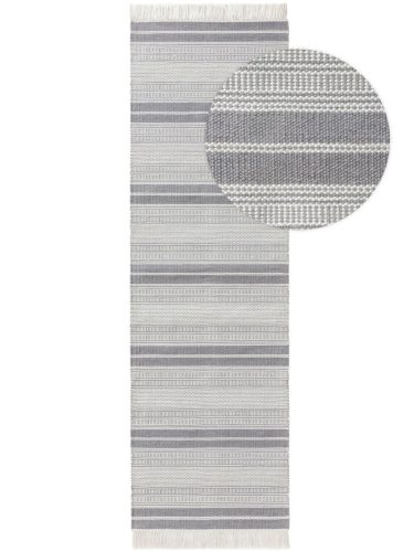 In- & Outdoor Runner Siena Grey 80x250 cm