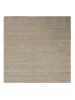 Wool Rug Vera Light Grey 200x200 cm